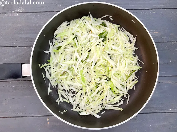 Step 17 – Cook on a medium flame for 2 minutes, while stirring once in between.