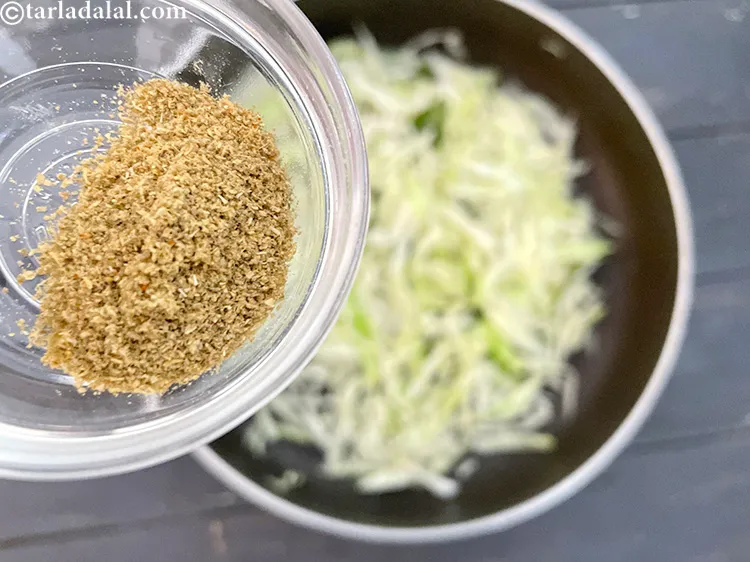 Step 18 – <meta charset="UTF-8" />Add 3/4 tsp&nbsp;<a href="glossary-coriander-powder-dhania-powder-370i">coriander seeds powder</a>.