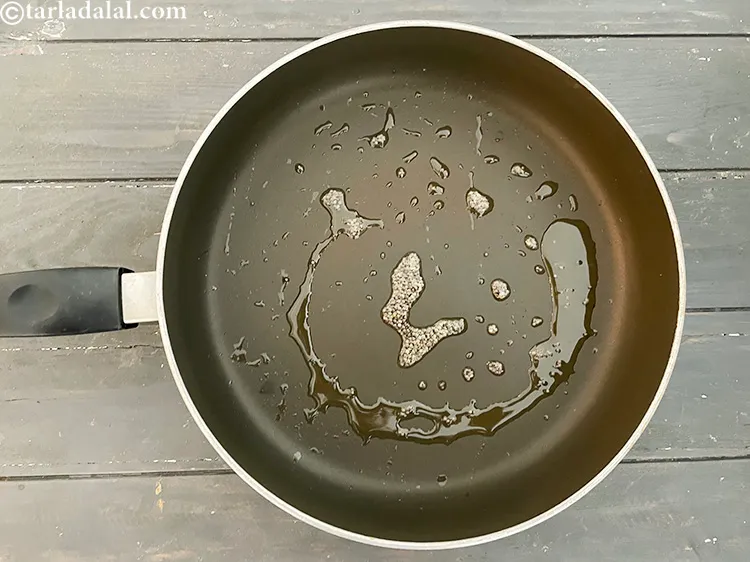 Step 9 – Let the seeds crackle.