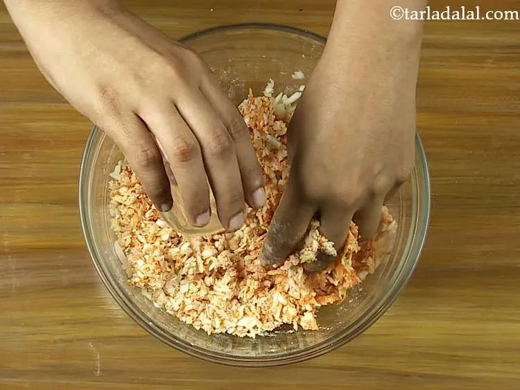 Step 19 – Add approx. 2 tsp of water. You may need 1 tsp or so of more …