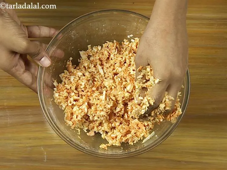 Step 20 – Again mix it very well using your hands.