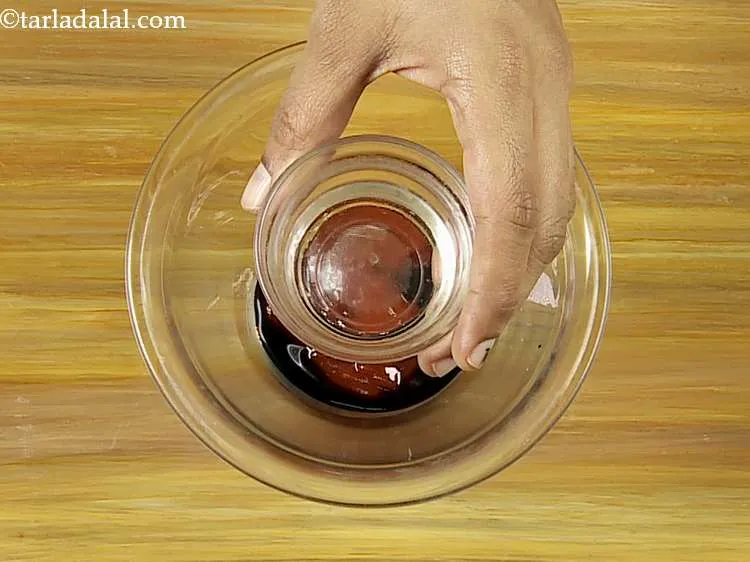 Step 5 – Add the vinegar.