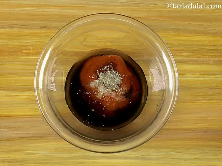 Step 8 – Add the black pepper powder.