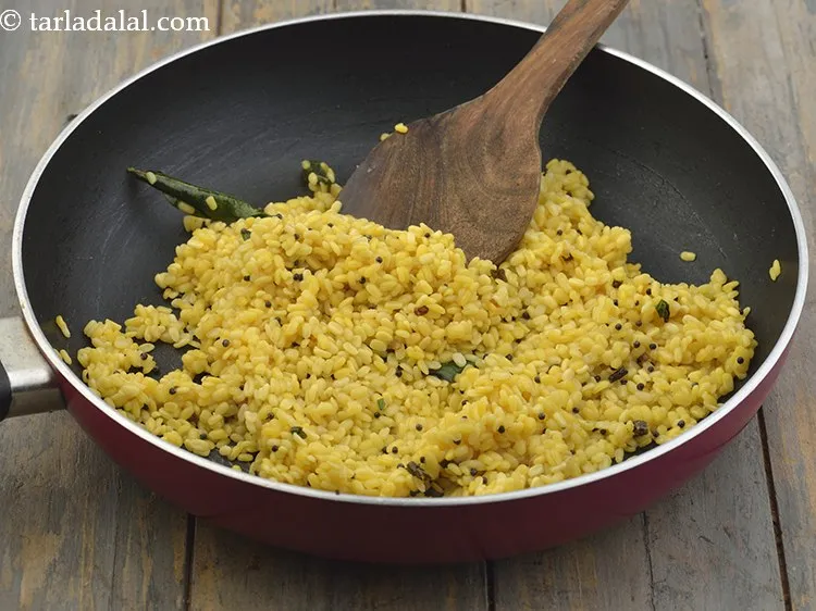 Step 33 – Saut&eacute; on a medium flame for 1 minute.