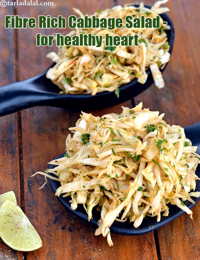 Step 21 – <strong>Fibre Rich Cabbage Salad - for a healthy heart.</strong>