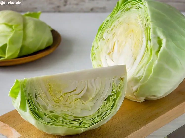 Step 3 – Choose cabbage heads that are firm and dense with shiny, crisp, colorful leaves.