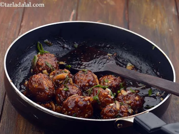 Step 33 – Saut&eacute;&nbsp;<strong>cabbage manchurian | dry cabbage manchurian | Chinese cabbage manchurian |</strong><strong>&nbsp;</strong>on a medium flame for …