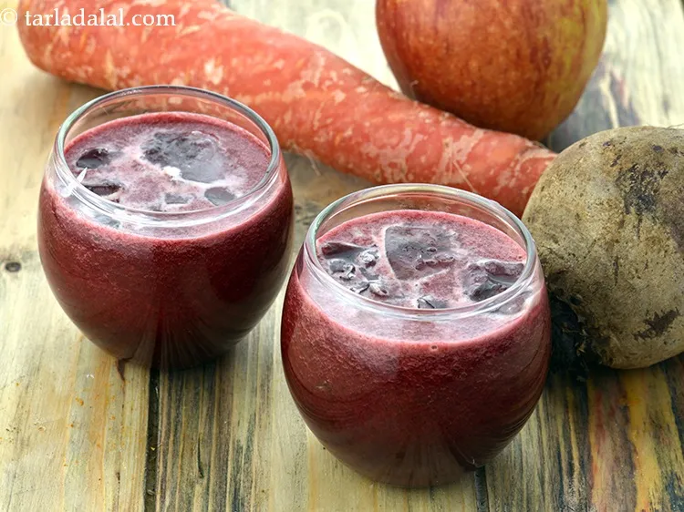 Step 29 – Serve <strong>carrot apple beetroot and spinach juice recipe | beet spinach and carrot juice | …