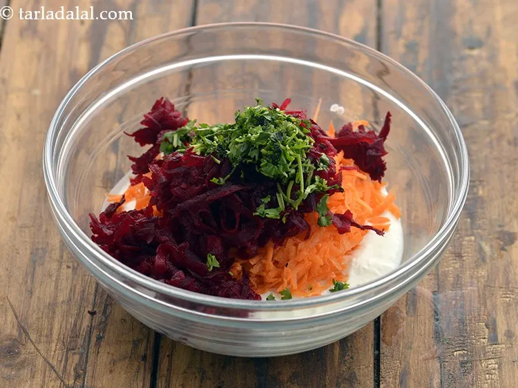 Step 23 – Add finely chopped coriander and green chillies to it. This lends a fresh and slight …