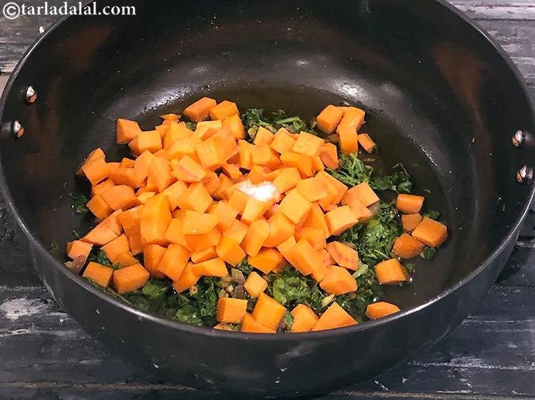 Step 13 – Add 1 cup of water.