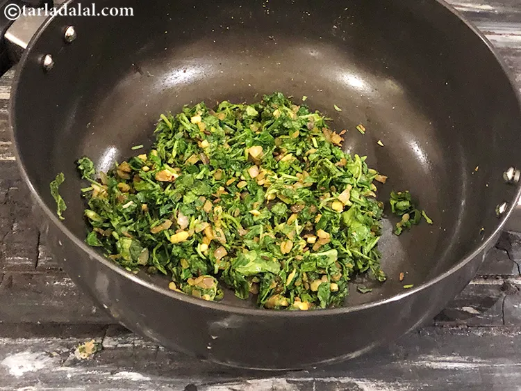 Step 10 – mix well and cook on a medium flame for 1 to 2 minutes, while stirring …