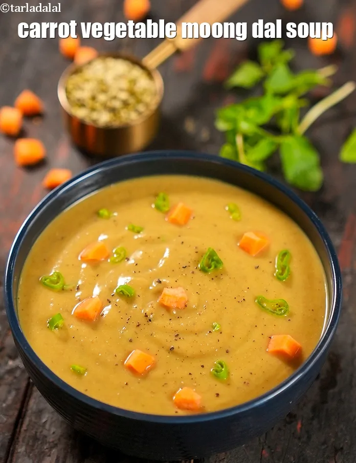 स्टेप 30 – <strong>गाजर और मूंग दाल सूप रेसिपी&nbsp;|&nbsp;हेल्दी मूंग दाल और गाजर …