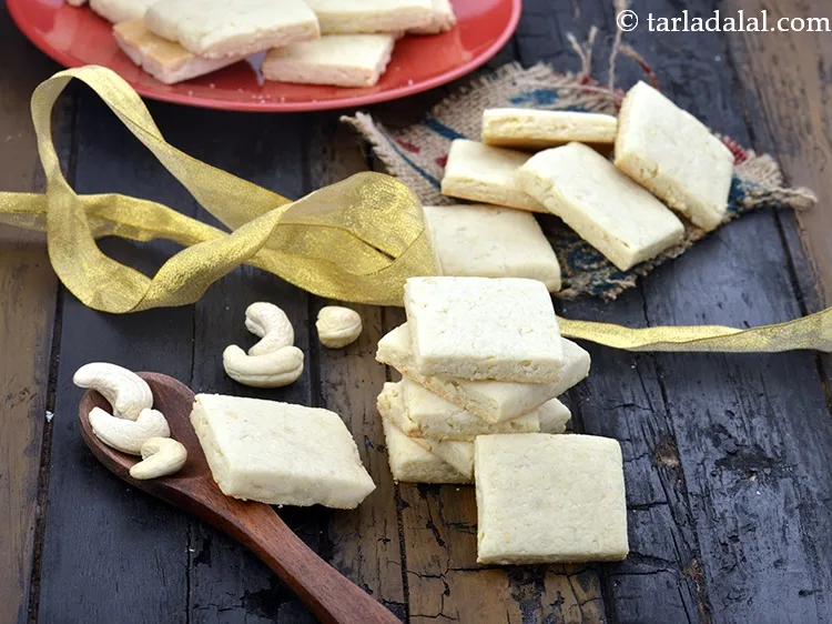 Step 36 – Serve<strong> cashew biscuits recipe | Indian kaju biscuit | eggless cashew cookies | cashew nut …