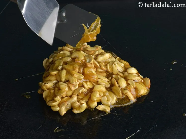 Step 12 – While the mixture is yet hot, turn it upside down twice with help of a …