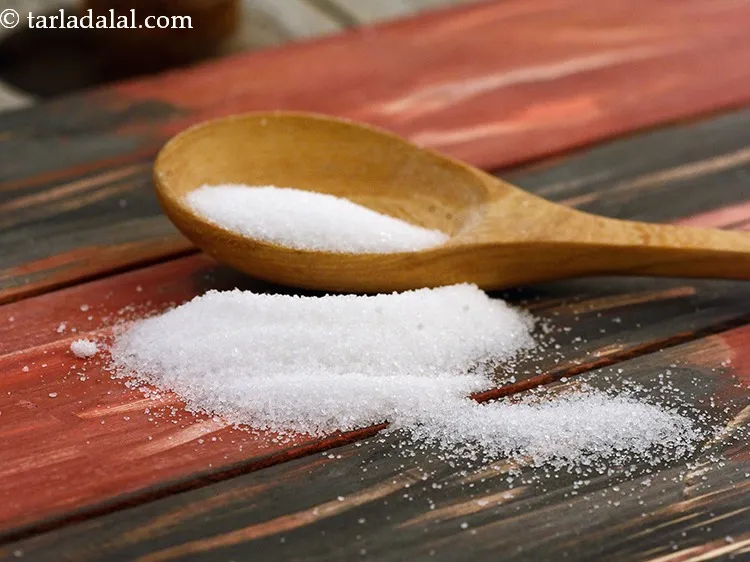 Step 15 – Add &frac12; tbsp of <a href="https://www.tarladalal.com/glossary-castor-sugar-279i">castor sugar</a> in the egg yolk bowl and whisk it …