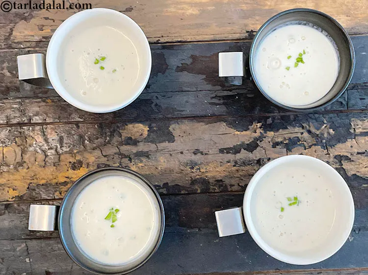 स्टेप 24 – <strong>कम कैलोरी वाला कॉलीफ्लॉवर सूप को | फूलगोभी का सूप …