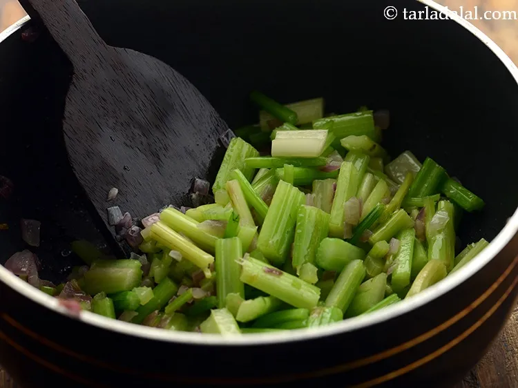 Step 9 – Saute for 2 minutes.