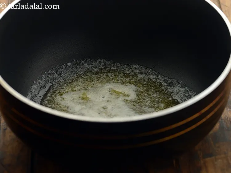 Step 5 – Now, heat butter in a deep pan. A tip when cooking with butter is to …