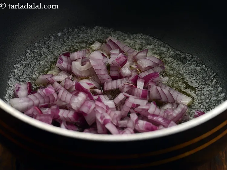 Step 6 – Add the onions.