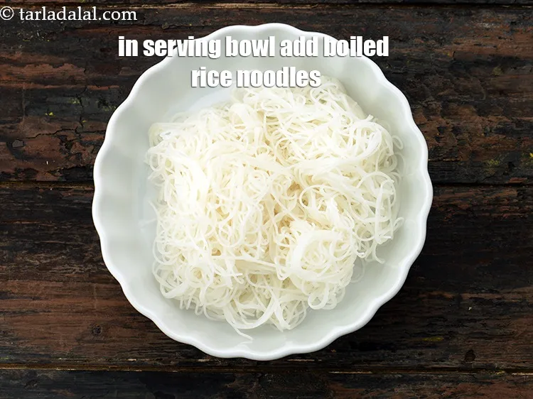 Step 35 – To aeesmble <strong>Ceylonese curry with rice noodles recipe</strong> | <strong>Sri Lankan veg rice noodles</strong> | …