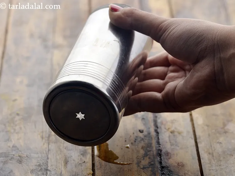 Step 16 – Cover it with the lid. Ensure you fill only till 3/4 th of the press …