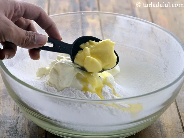 Step 5 – Add 2 tbsp of butter. Alternatively, you can even make use of ghee, safed makhan …
