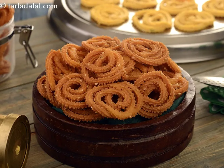 Step 26 – Cool and store the <strong>chakli</strong> in an air-tight container. These chaklis can be stored in …