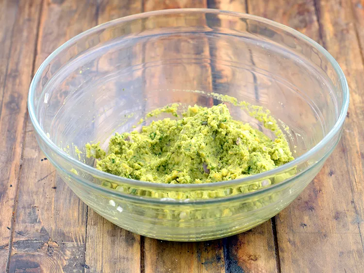 Step 28 – This is the batter of <strong>chana dal bhajiya recipe | Indian chana dal pakora | …