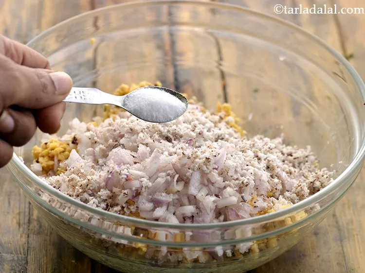 Step 14 – Add &frac14; cup grated fresh coconut and add salt to taste.. For an added flavour, …