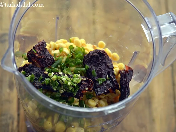 Step 9 – For a spicy kick, add some green chillies.