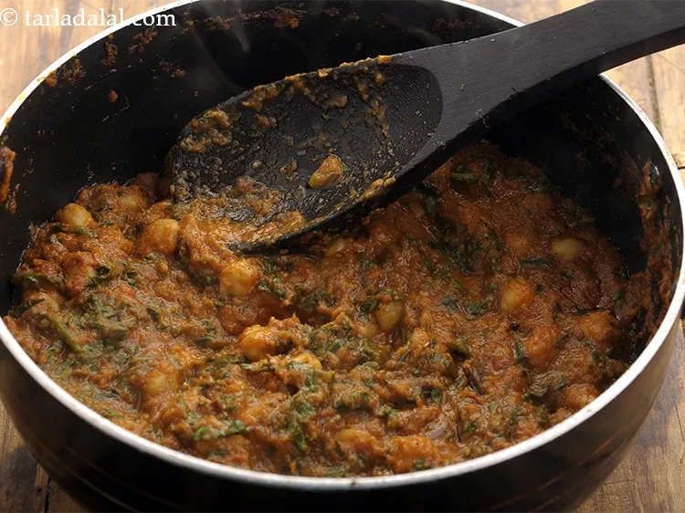 Step 27 – Mix well and cook on a low flame for 10 minutes, while stirring occasionally.