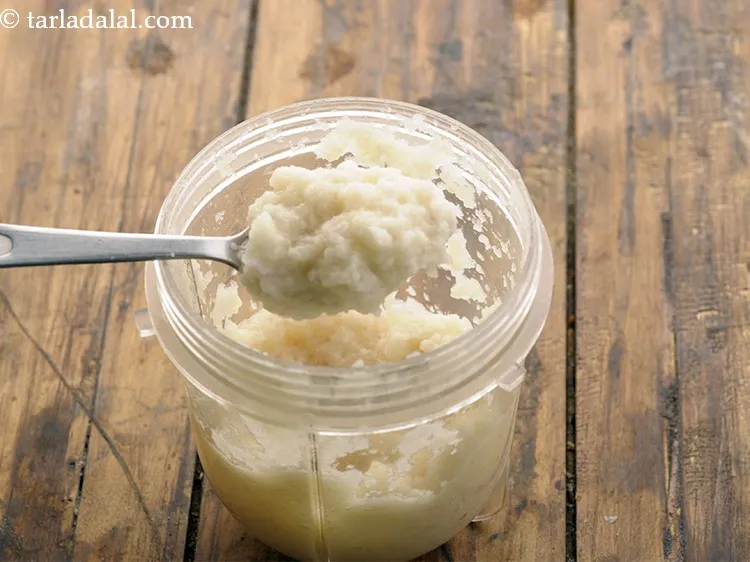 Step 6 – Grind this into a smooth paste and keep aside.