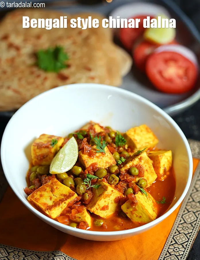 Step 29 – Serve <strong>chanar dalna</strong> hot with rotis or parathas.