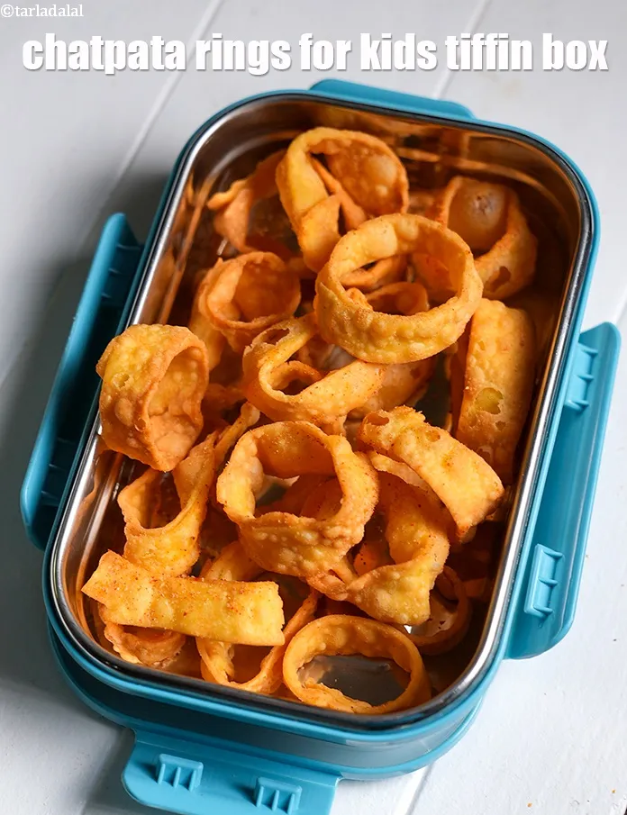 Step 34 – Enjoy&nbsp;<strong>chatpata rings recipe&nbsp;|&nbsp;Indian style crunchy fryums&nbsp;|&nbsp;chatpata rings</strong> for kids tiffin box.