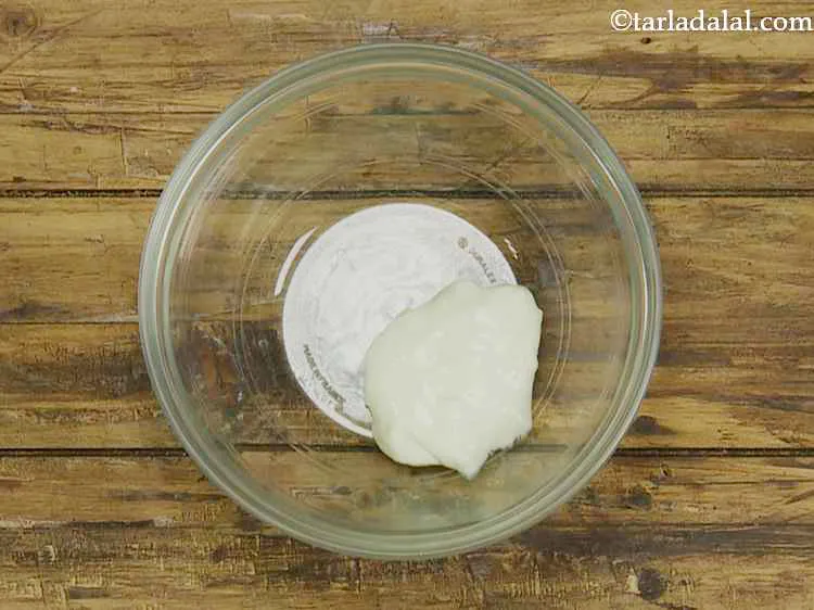 Step 1 – Put the cheese spread in a deep bowl.