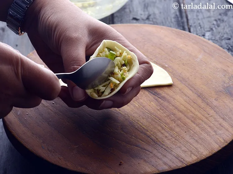 Step 37 – Stuff the cone with a portion of the stuffing. Do not fill the cone completely. …