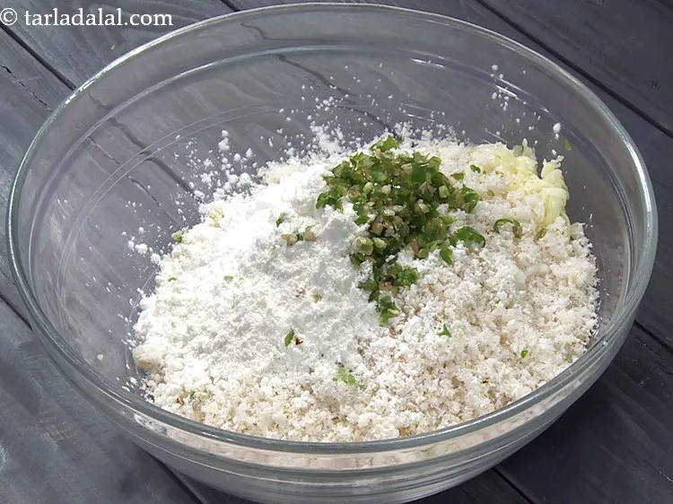 Step 5 – Add finely chopped green chillies.&nbsp;Green chilli paste, paprika powder or chilli flakes can also be …