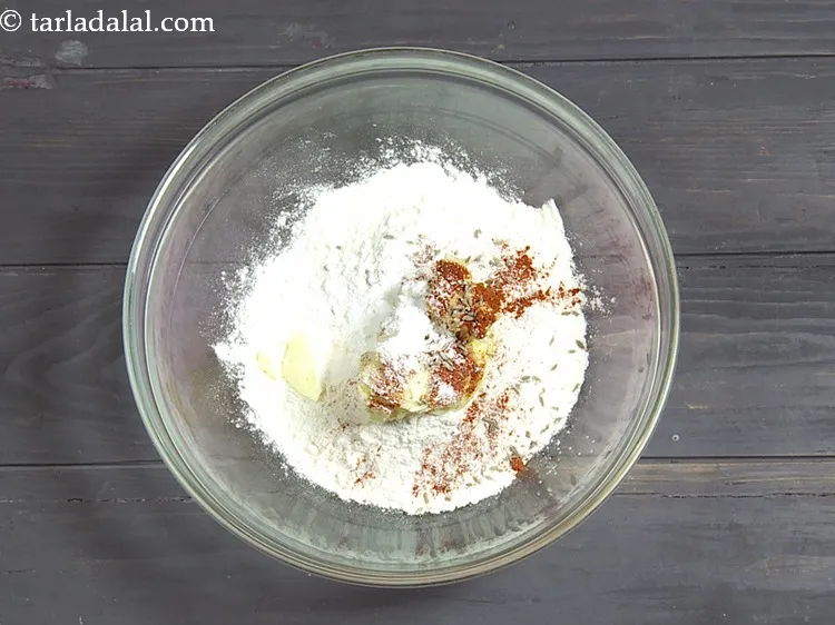 Step 17 – Add 3/4 tsp&nbsp;<a href="https://www.tarladalal.com/glossary-baking-powder-425i">baking powder</a>. Use baking powder from a packet which is unopened or …