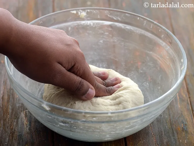 Step 17 – To make<strong> cheese burst pizza recipe | three cheese pizza | Indian style 3 cheese …