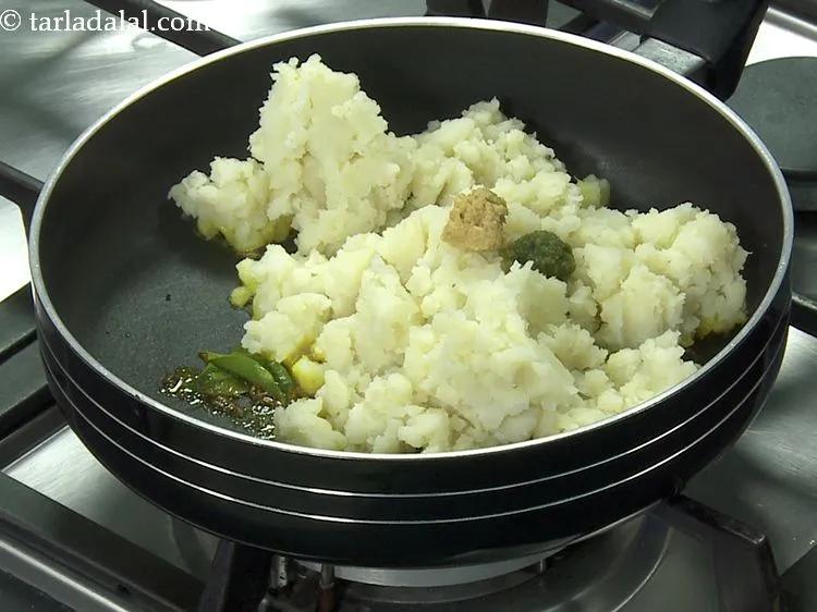 Step 12 – Add the ginger paste also.&nbsp;