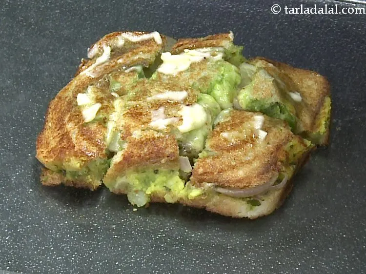 Step 33 – Place it on a plate and apply &frac12; tsp of butter over it.