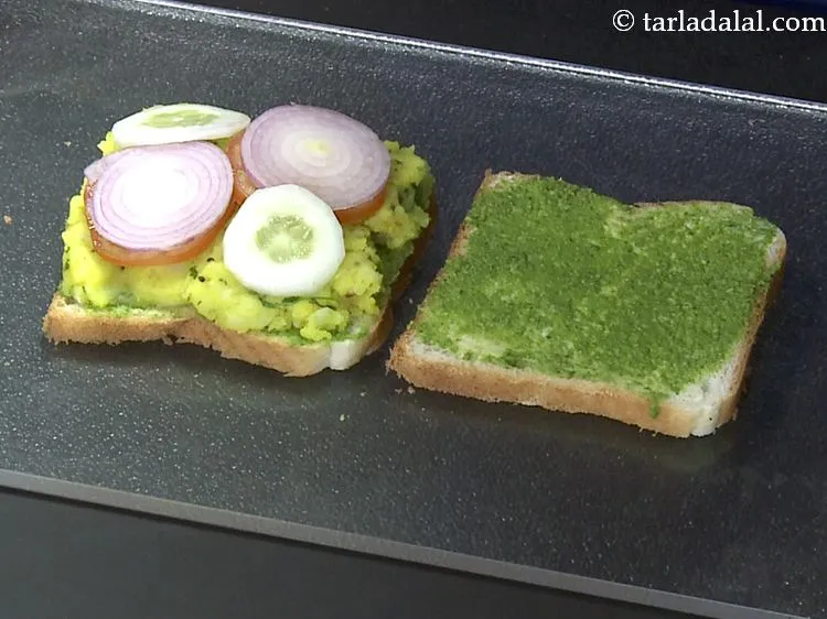 Step 24 – Follow it by 2 cucumber slices.&nbsp;