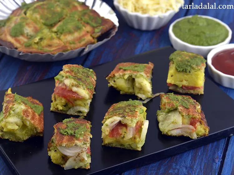 Step 35 – Repeat steps to make 4 more sandwiches.&nbsp;