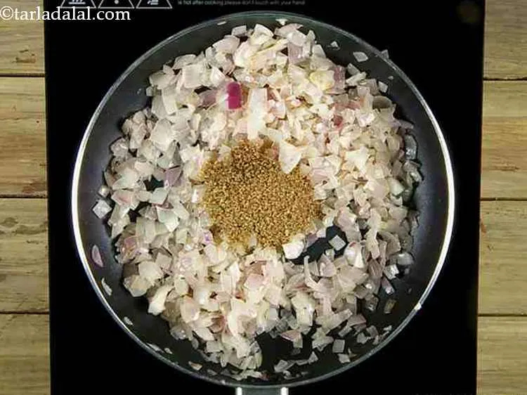 Step 14 – Add the brown sugar, mix well and cook on a slow flame for 2 minutes, …