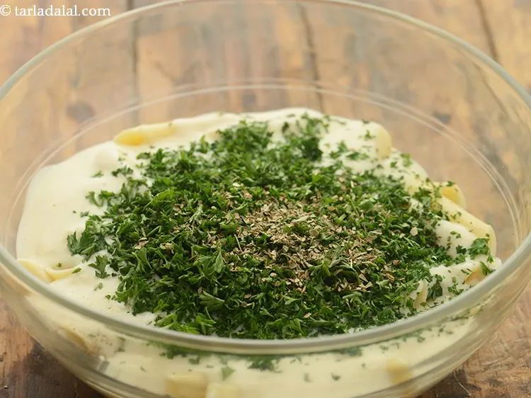 Step 25 – To prepare&nbsp;<strong>cheesy penne pasta recipe | Indian style baked cheese pasta | quick cheesy penne …