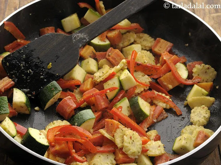 Step 21 – Mix well.