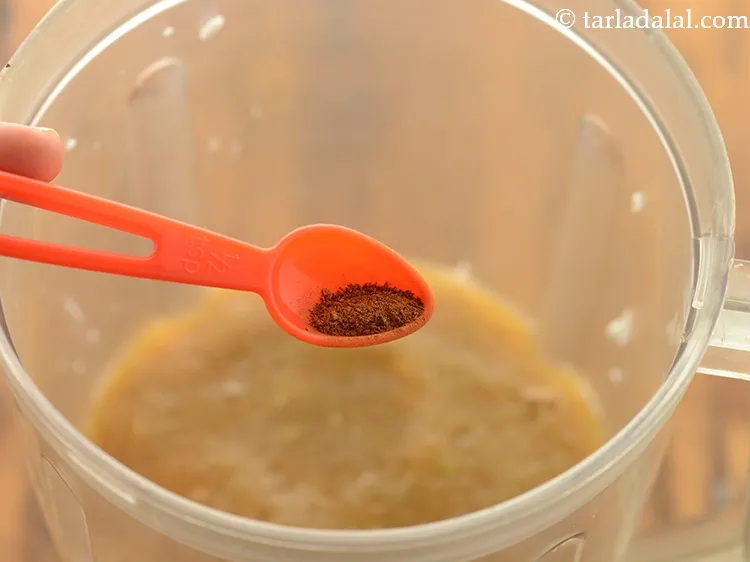 Step 8 – Add cinnamon powder. It will add in a nice taste.&nbsp;