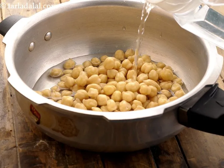 Step 34 – Add the salt and enough water.