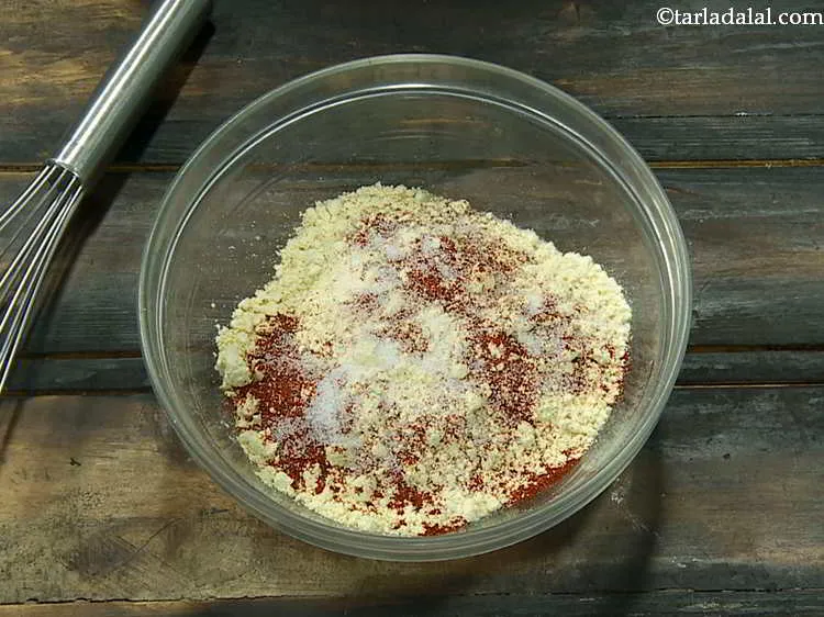 Step 7 – Add chilli powder and salt to taste.