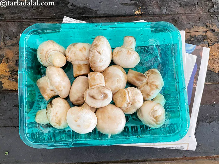 Step 8 – Wash the mushrooms. The best is to wash each mushroom under running water to remove …